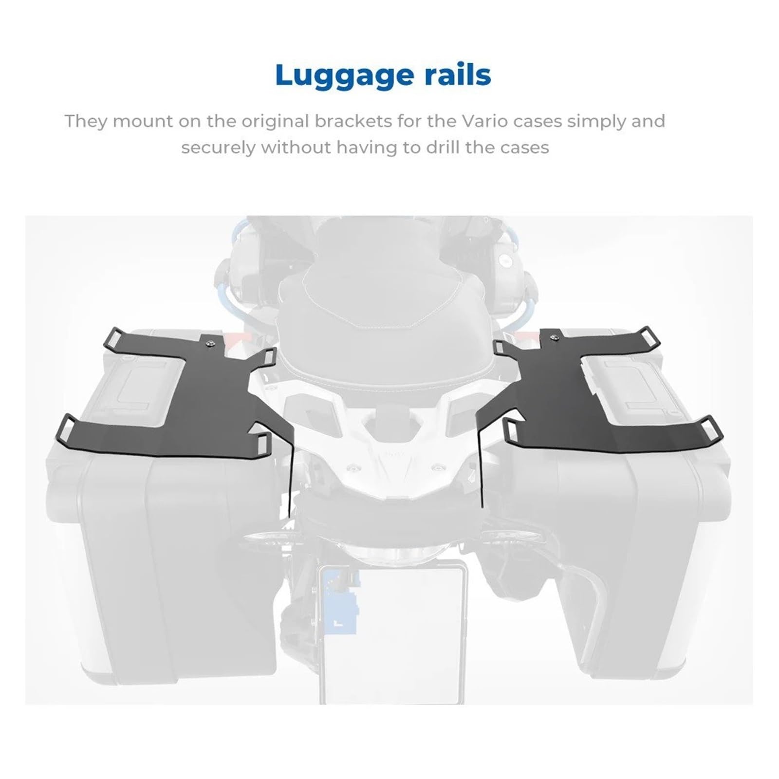 Borsa Moto Per BMW Per R1200 1250 GS GSA R1200GS 1200GS R1250GS Per R1250 1250GS LC Per Adventure 2021 Bagagli Rails Rack Selle Moto Bagagli(Side Bags)