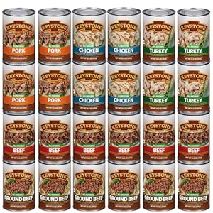 Keystone Meats 24 Cans Variety Pack...
