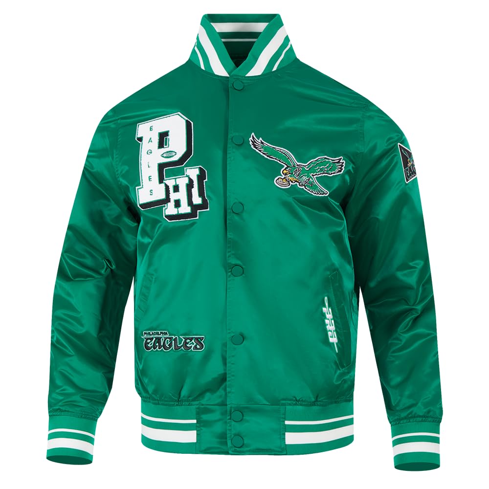 Pro Standard Mens NFL Best of Satin Jacket Royal