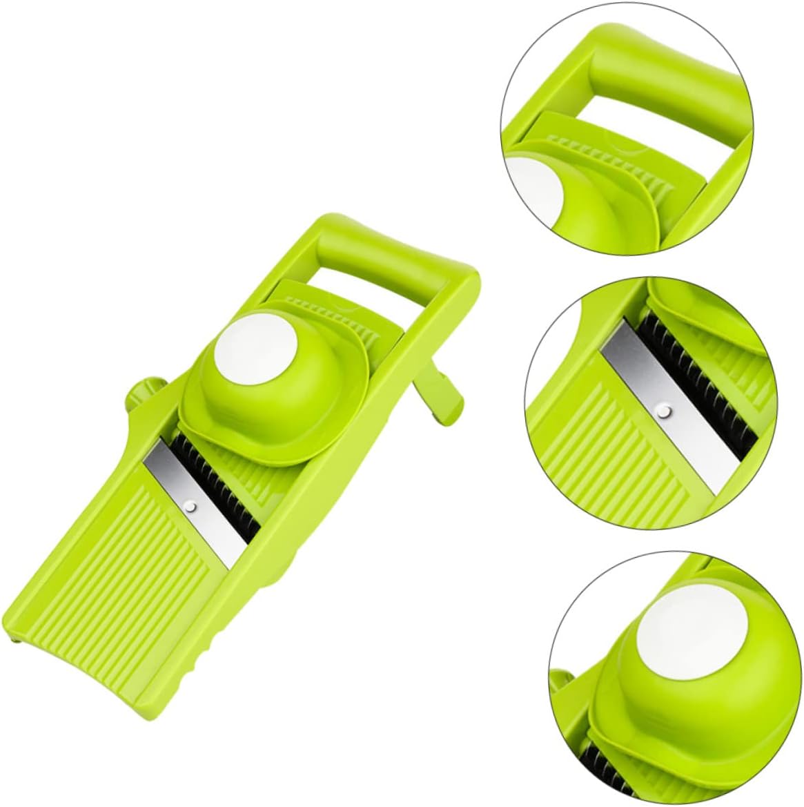 TIDTALEO Multipurpose Vegetable Slicer Ergonomic Design Efficient Hand-push Potato Grater for Kitchen Use Compact and Space-saving Green Vegetable Chopper for Home and Restaurants