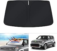 Vista 171 de KUST Parasol para parabrisas para BMW X1 F48 2016, 2017, 2018, 2019, 2020, 2021, 2022, accesorios de ajuste personalizado, parasol plegable