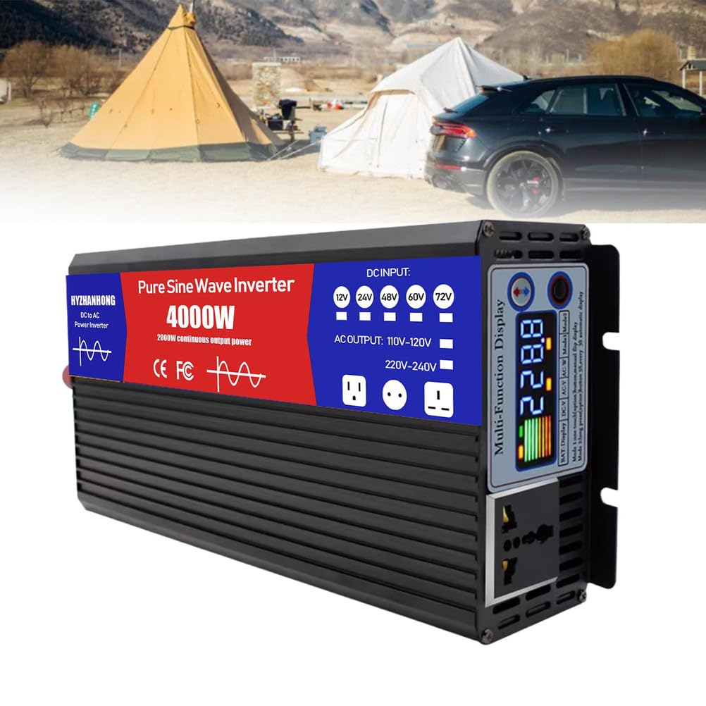 Chargeur Onduleur 4000W pour Protéger Vos Appareils Sensibles Contre les Coupures AC