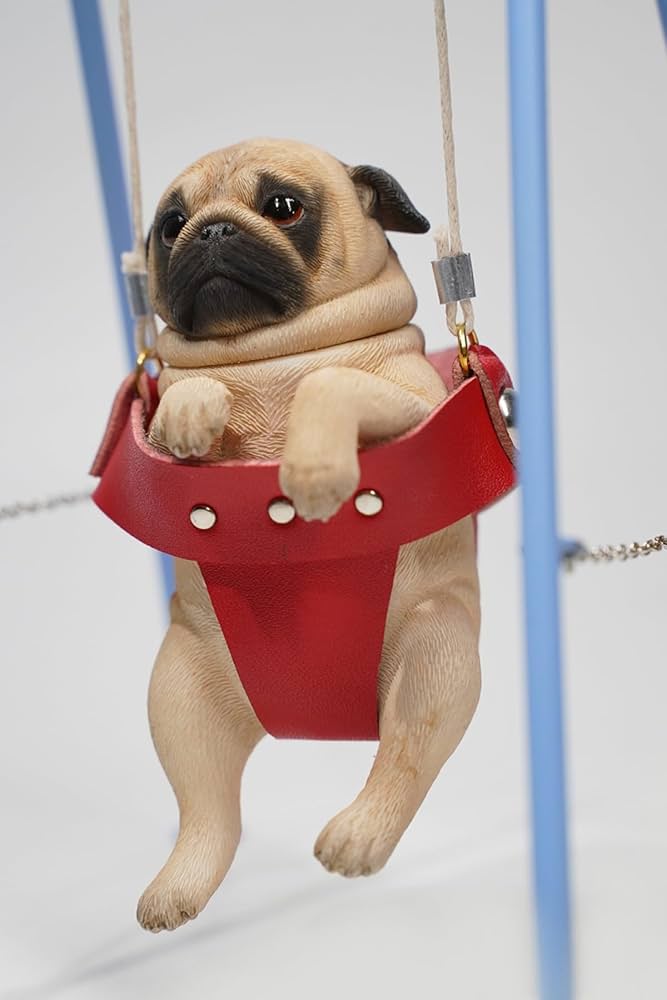 Amazon | HiPlay JXK 1/6 ブランコ パグ犬 JXK174A1 動物