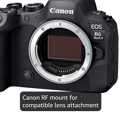 Amazon.com : Canon EOS R6 Mark II - Full Frame Mirrorless Camera