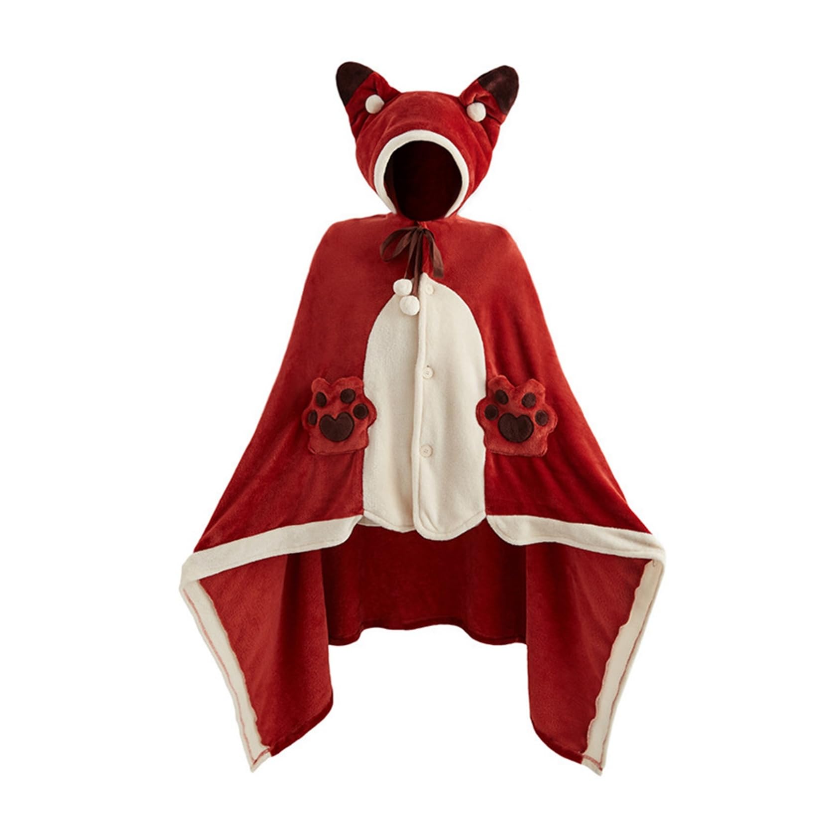 フード付きマント　キュプラツイル＆シルックサテン　270度サークル　着丈120㎝ フード付きマント キュプラツイル＆シルックサテン 270度