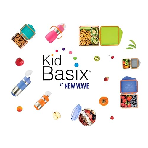 Miniatura 5 de Kid Basix Safe Sippy 2  Vaso de acero inoxidable para bebésniños pequeños  convertible sorbo o popote  apto para lavavajillas  11 onzas  sin BPA