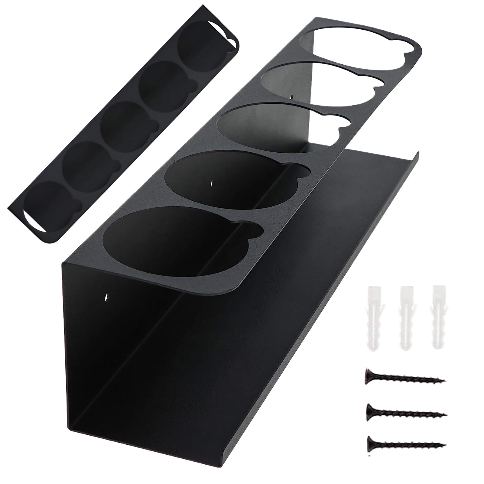 Support monté sur table pour outils atelier afin de trier les peintures et flacons de mastic