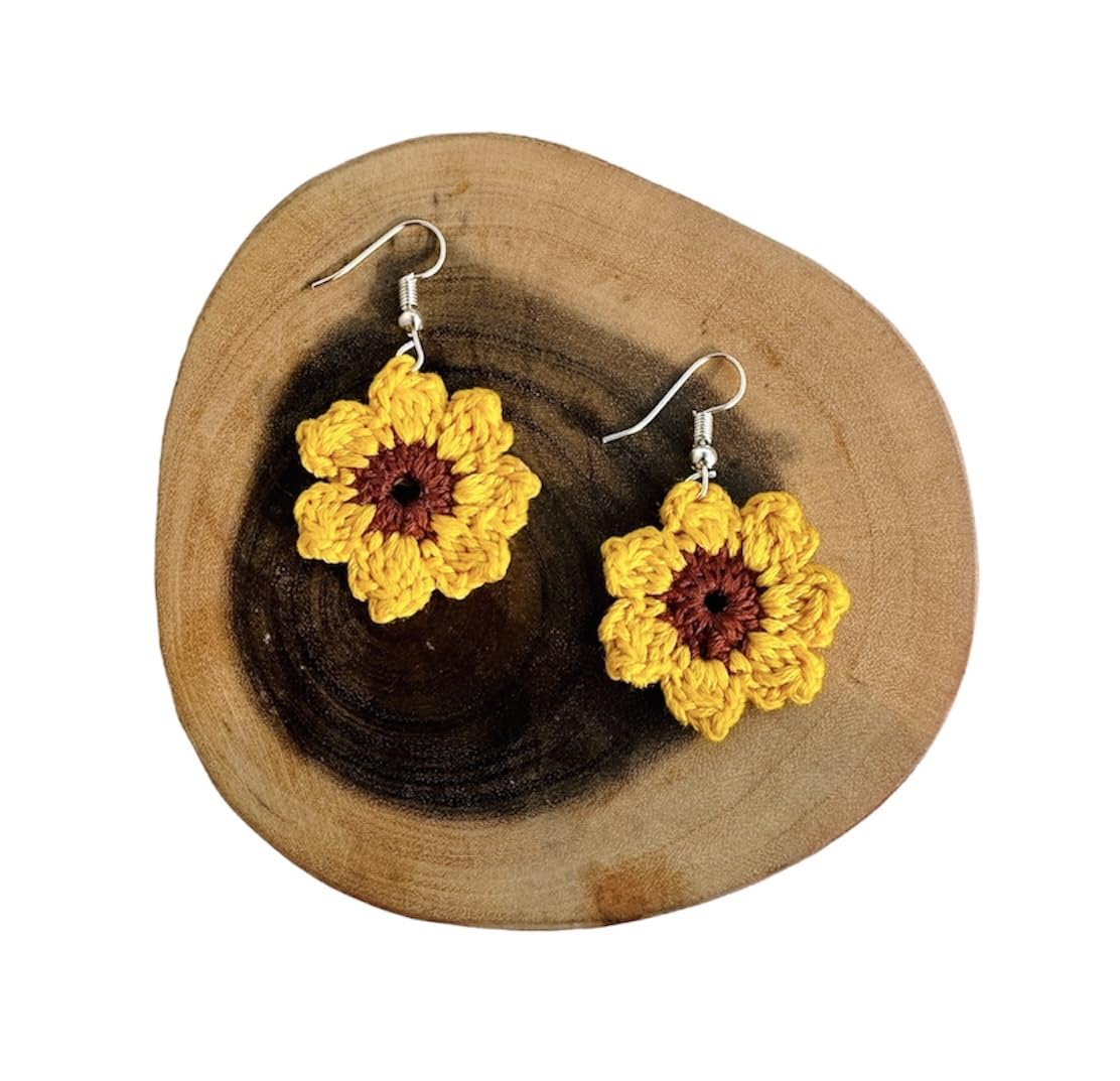 See full amazon price history chart for ReverseWheel Handmade Mini Sunflower Crochet Hook Earrings ReverseWheel Handmade Mini Sunflower Crochet Hook Earrings (B0D478Y1PZ) Amazon Price History, Amazon Price Tracker