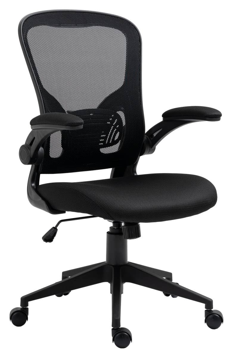 Chaise de bureau ergonomique dossier maille et soutien lombaire Skorpios