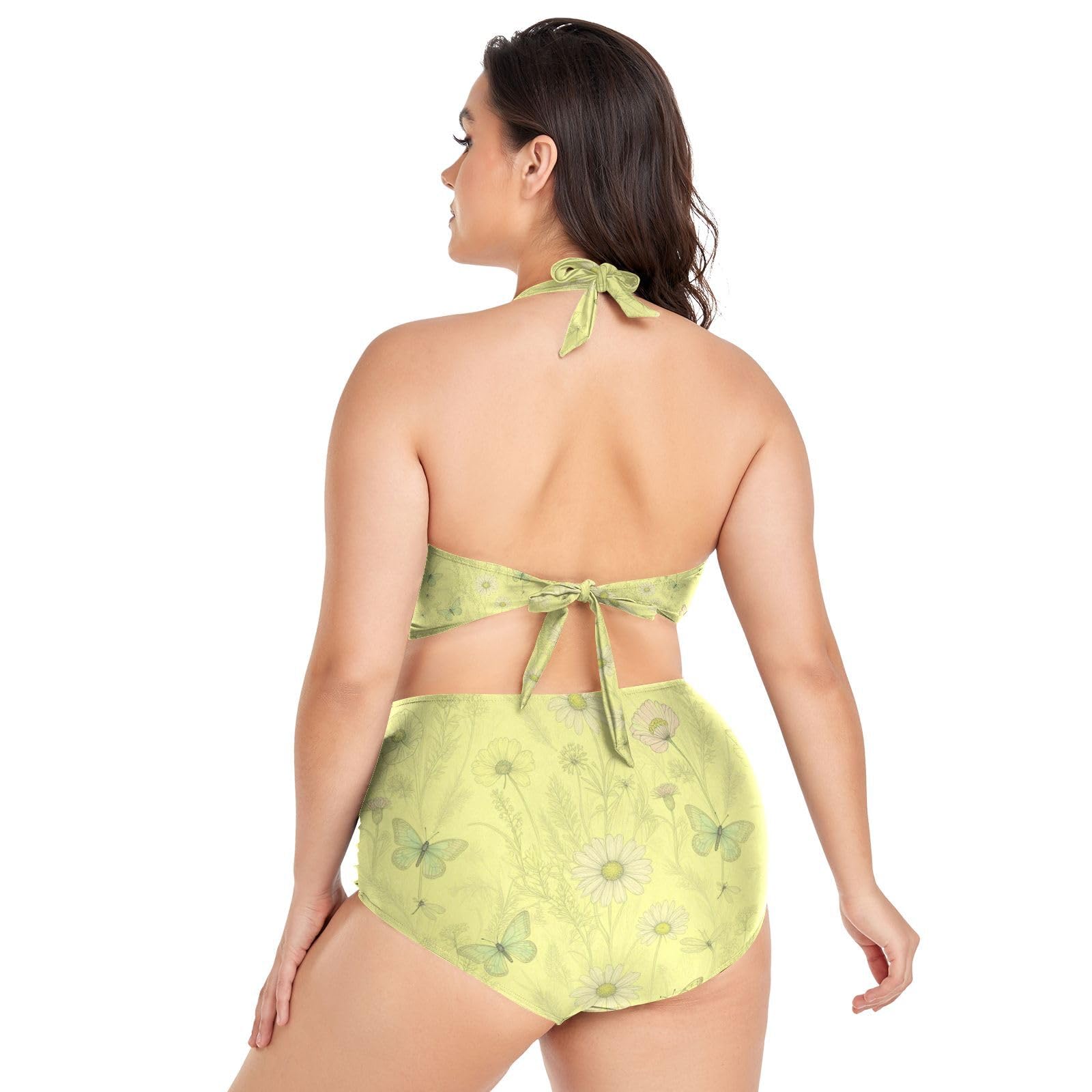 FRODOTGV Costumi da bagno da donna curvy, da L a 4XL