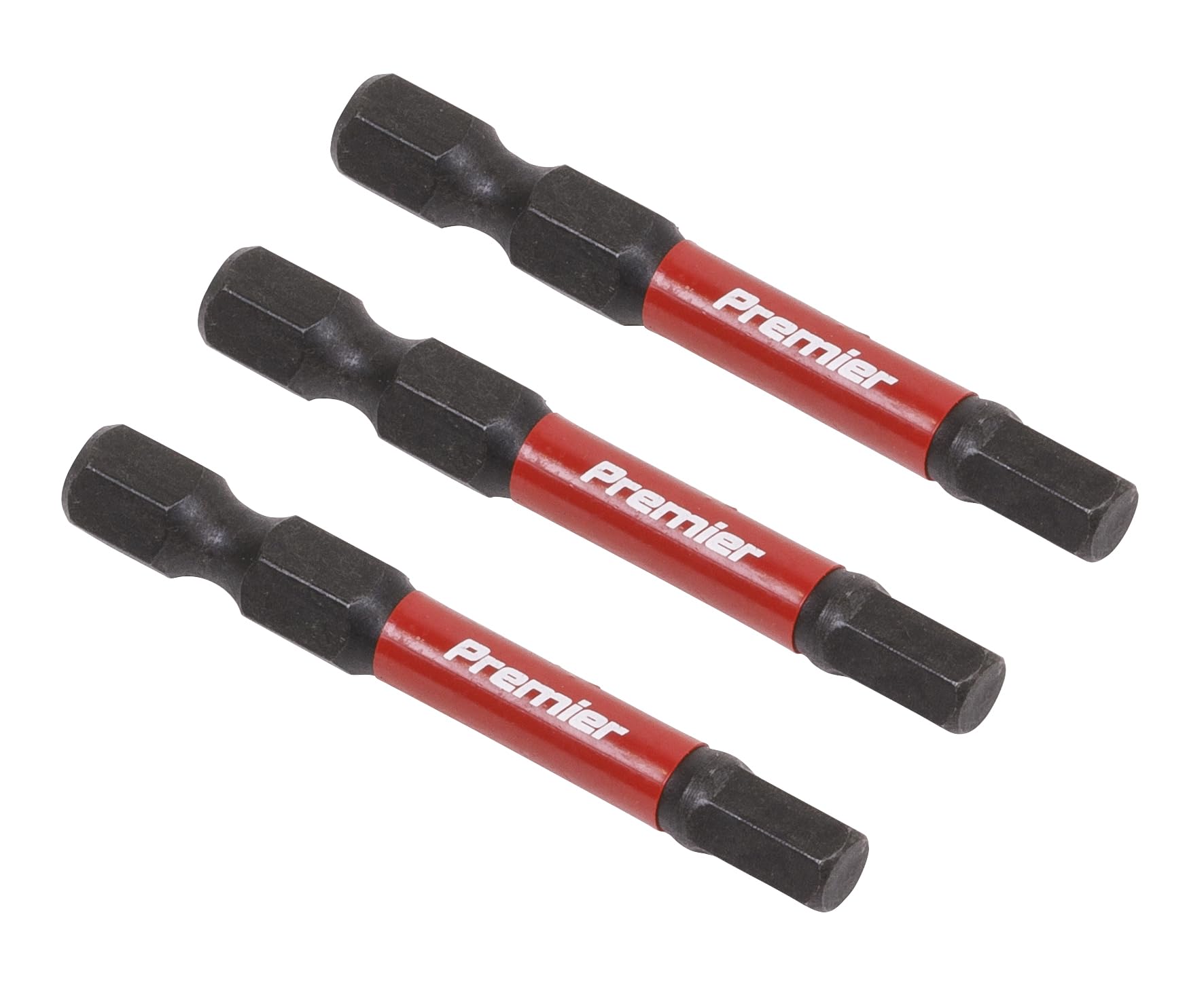Sealey Hex 5mm Impact Power Tool Bits 50mm 3 Pieces Professional AK8238
