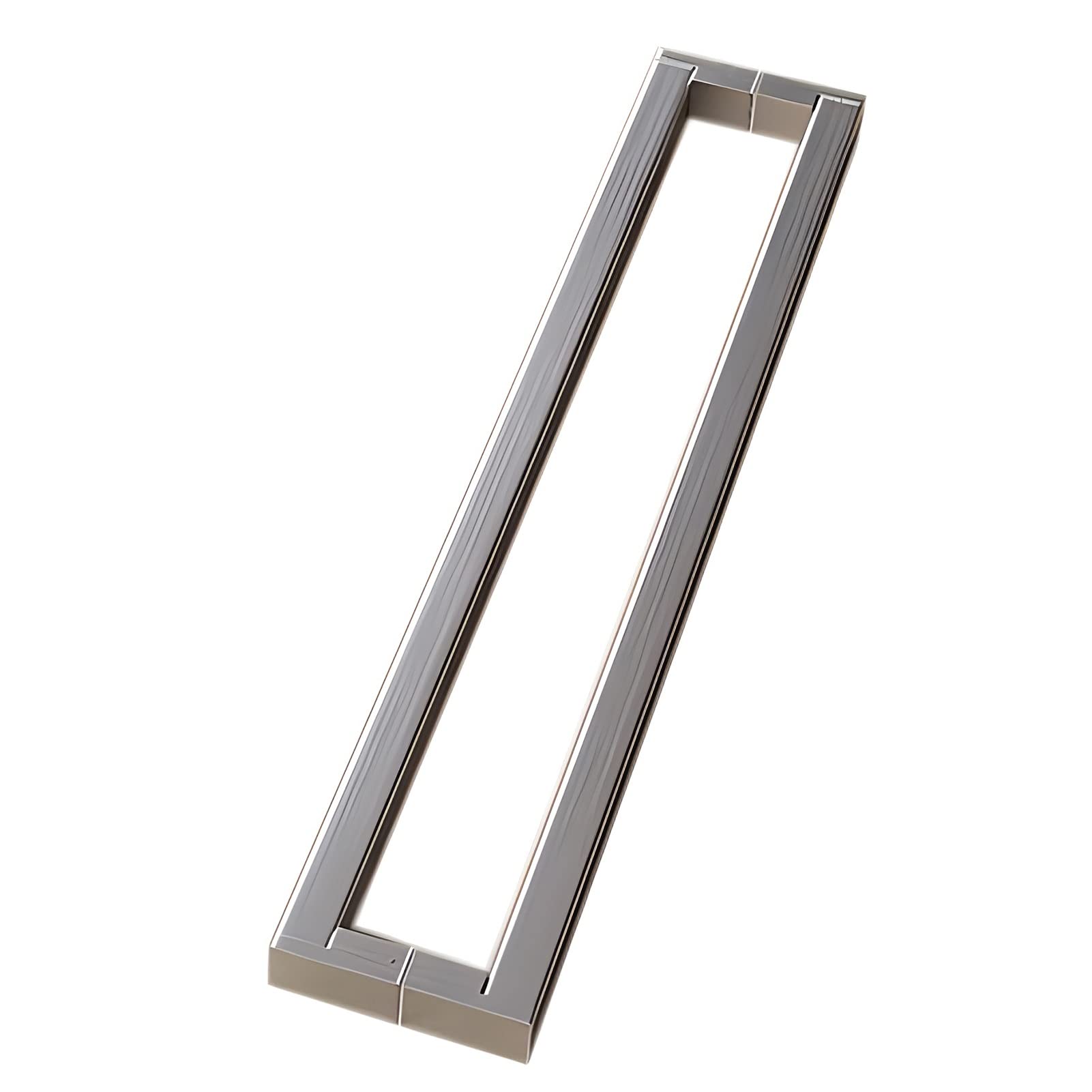 Poignée de porte coulissante réglable pour remplacer sans percer de nouveaux trous