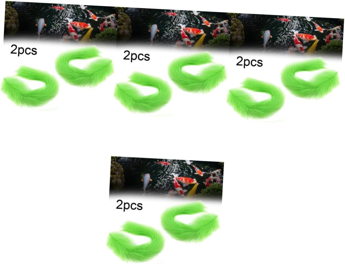 BESPORTBLE 8pcs Fish Tank Hatching Grass Realistic Simulation Plants Aquarium Plant Substrate