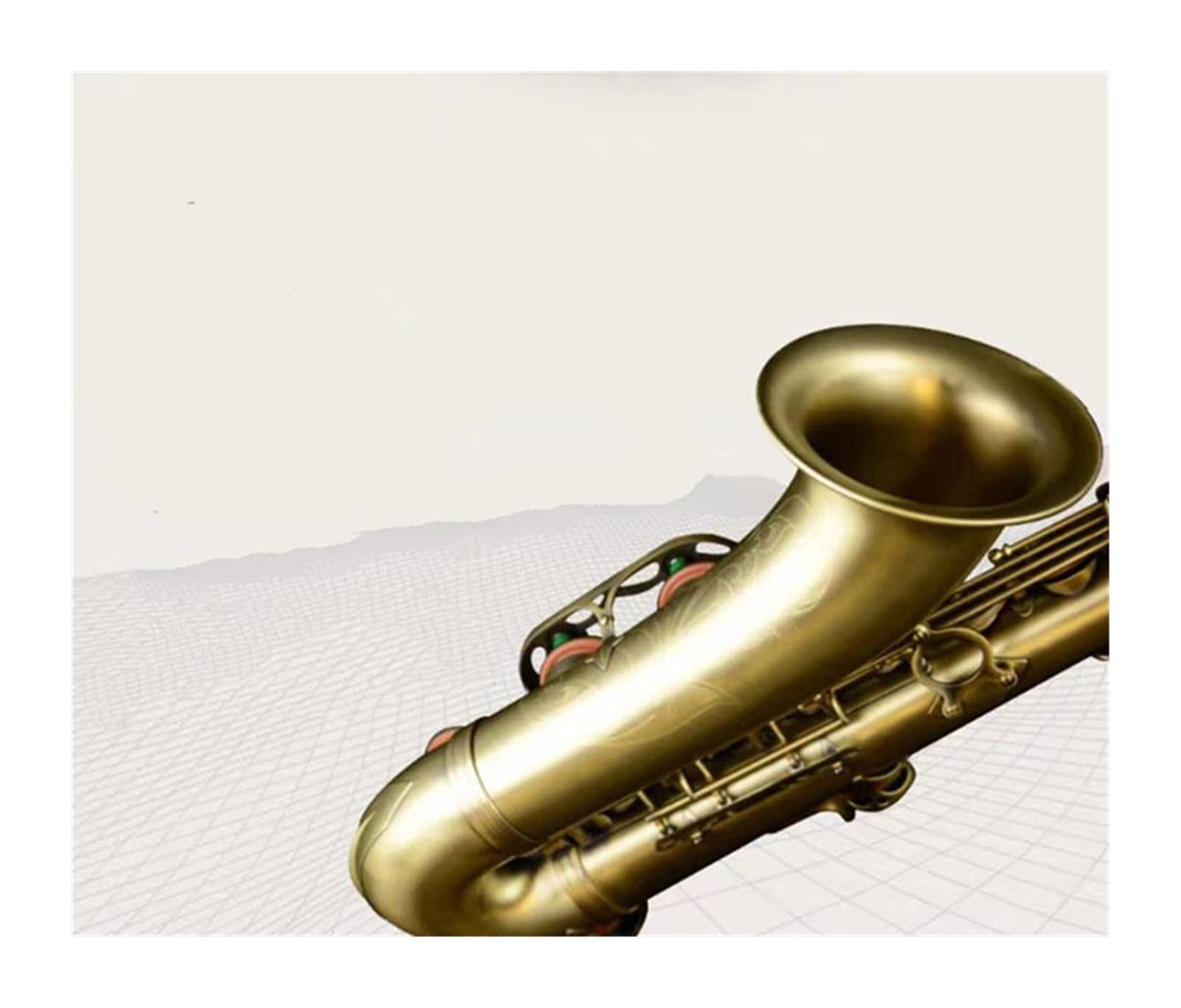 Antique B Strumento di Sassofono Tenor Tenor per i Principianti Performance del Test di valutazione Sax Ottone