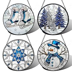 4-piece Set White Christmas