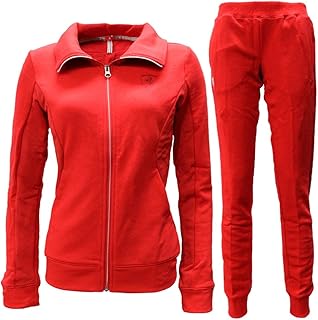 [プーマ] レディース フェラーリ セットアップ ジャージ 上下セット スウェット トレーニングウェア 569543 569544