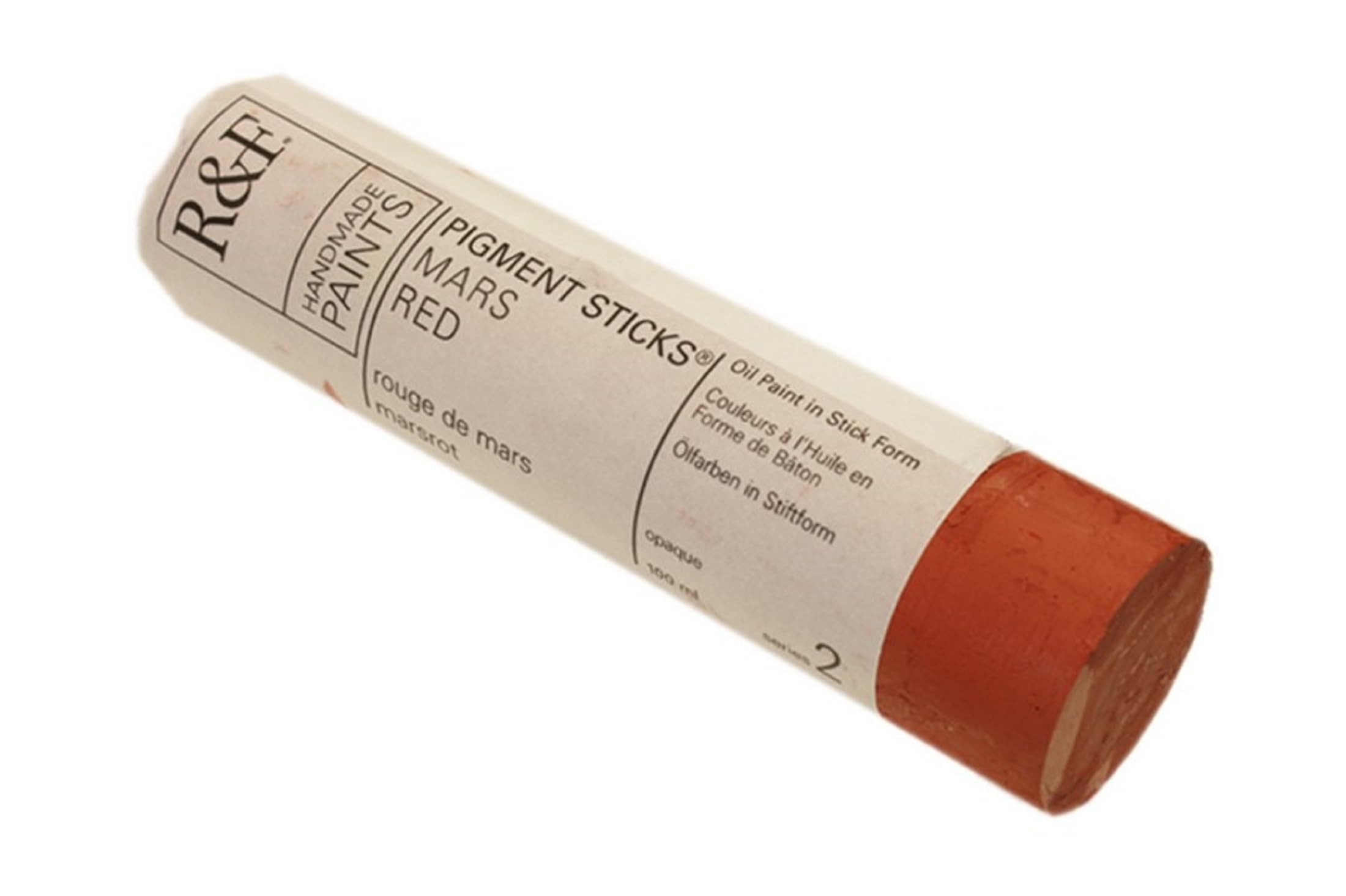 R&F : Pigment Stick (Oil Paint Bar) : 100ml : Mars Red II (2623)
