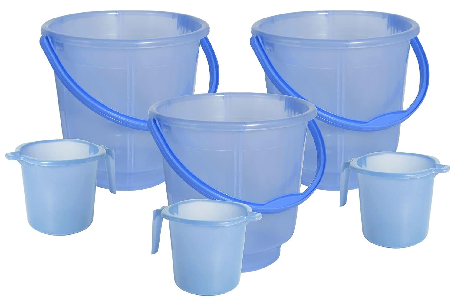 Morvi Wonder Plastic Prime Bucket 18 ST Heavy Quality for 3 Pc