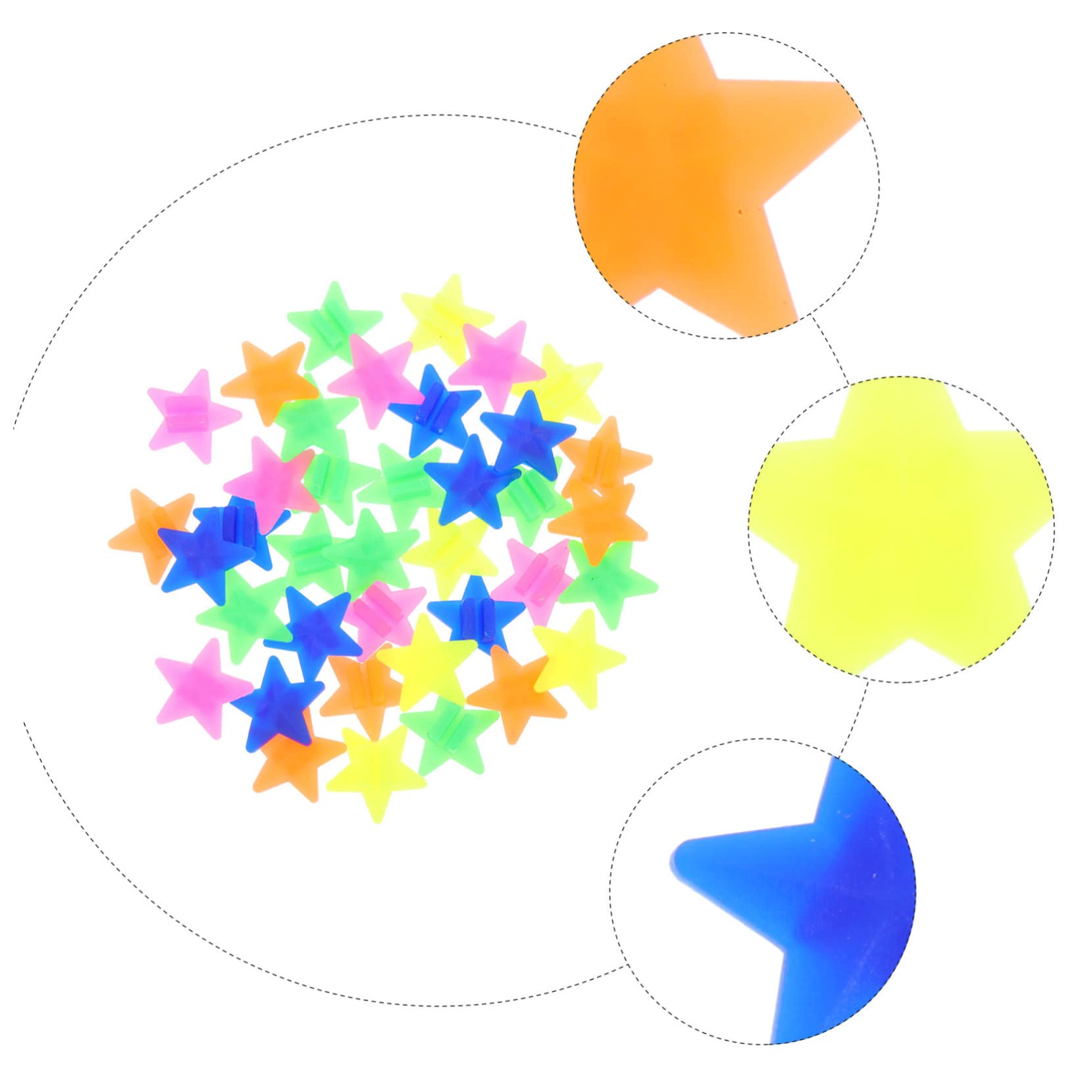 KOMBIUDA 720Pcs Bicycle Spoke Beads Bike Decor for Wheel Decorations of Spoke Clips for Customizing Bicycle Wheels