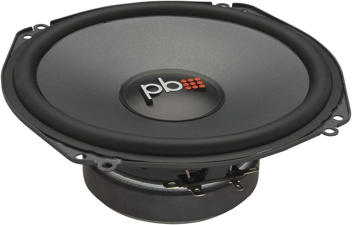 PowerBass OE-700 (L2-700) OEM Replacement 7'' Midrange 2Ω Speakers (Pair)