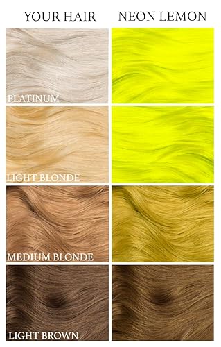 Vista 226 de Lunar Tides - Tinte de cabello semipermanente (43 colores) (Cielo cian, Cyan Sky, 4 fl. oz.)