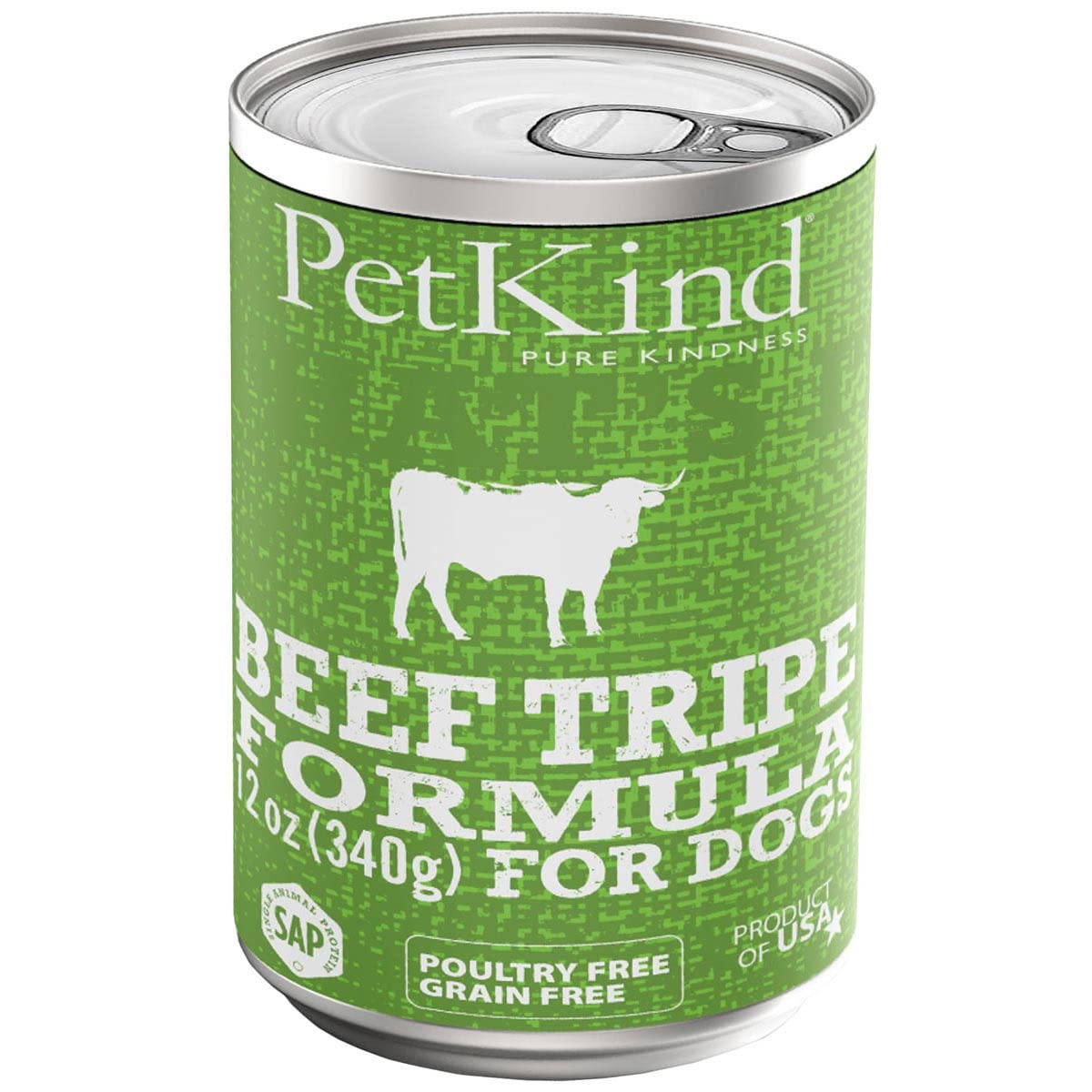 Pet Kind 13 Oz 12 Triple Beef Dog Food, One Size: Pet Supplies 