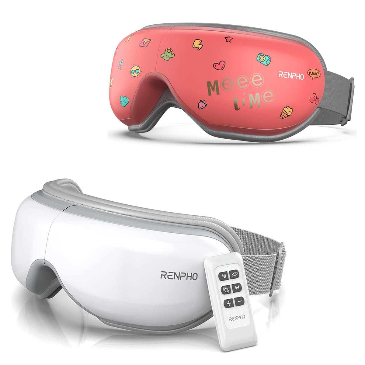 RENPHO Eye Massager with Remote Heat Compression Eyeris 1 Sleep Mask FSA HSA