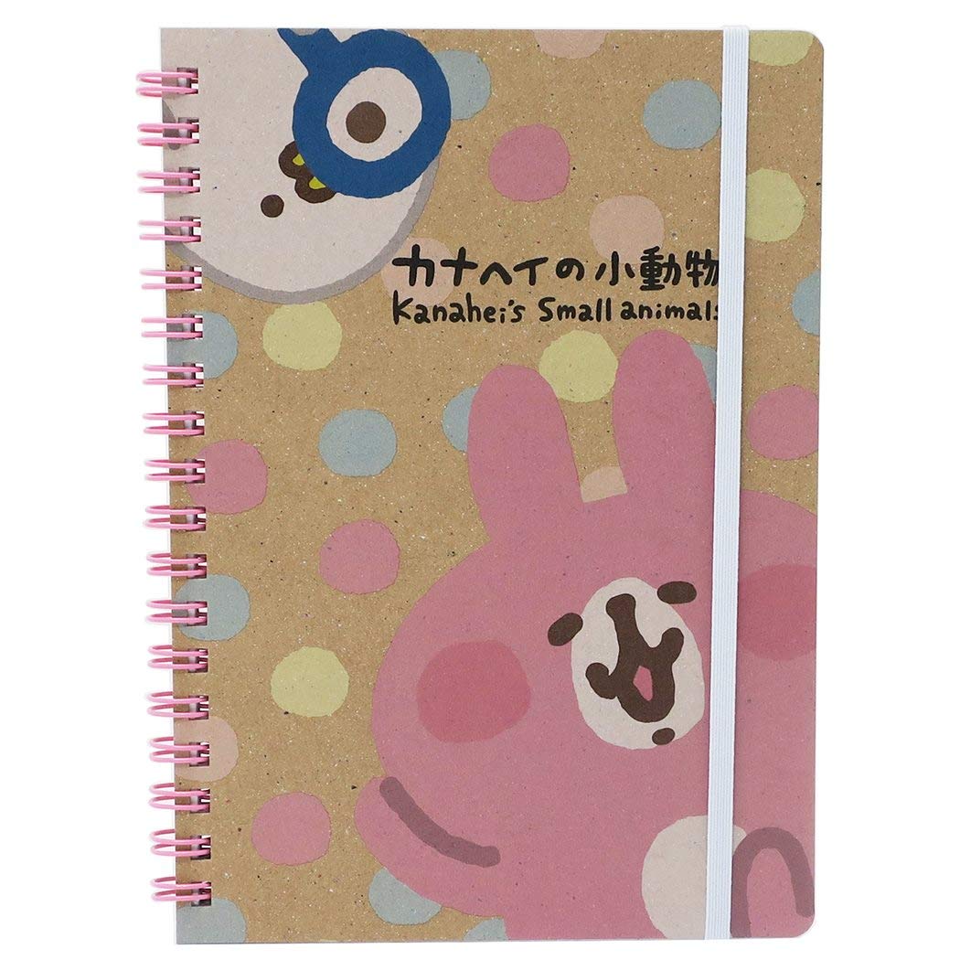 ぷっくりメモ　リングメモ帳　ハムスター　うさぎ　ネコ　コーギー　6冊セット Amazon.co.jp: カナヘイの小動物[リングノート]B6リングノート