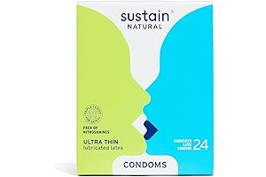 SUSTAIN Ultra Thin Condoms, 24 CT