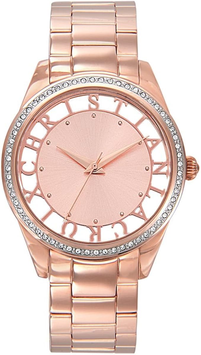 Christian Lacroix Womens Analogue Quartz Watch with Stainless Steel