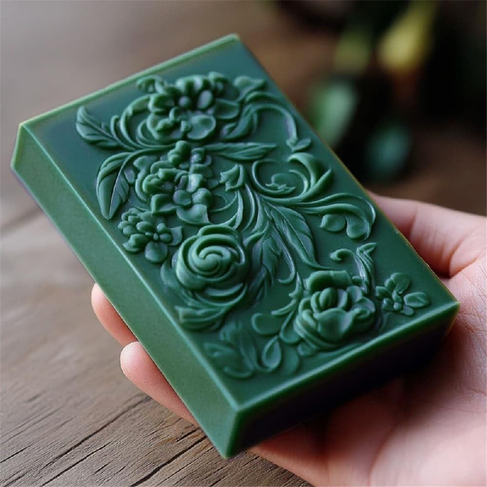 Casting Wax Block, Sculpting Wax, for Making DIY Jewelry Casting molds, 1 Pound, Green.