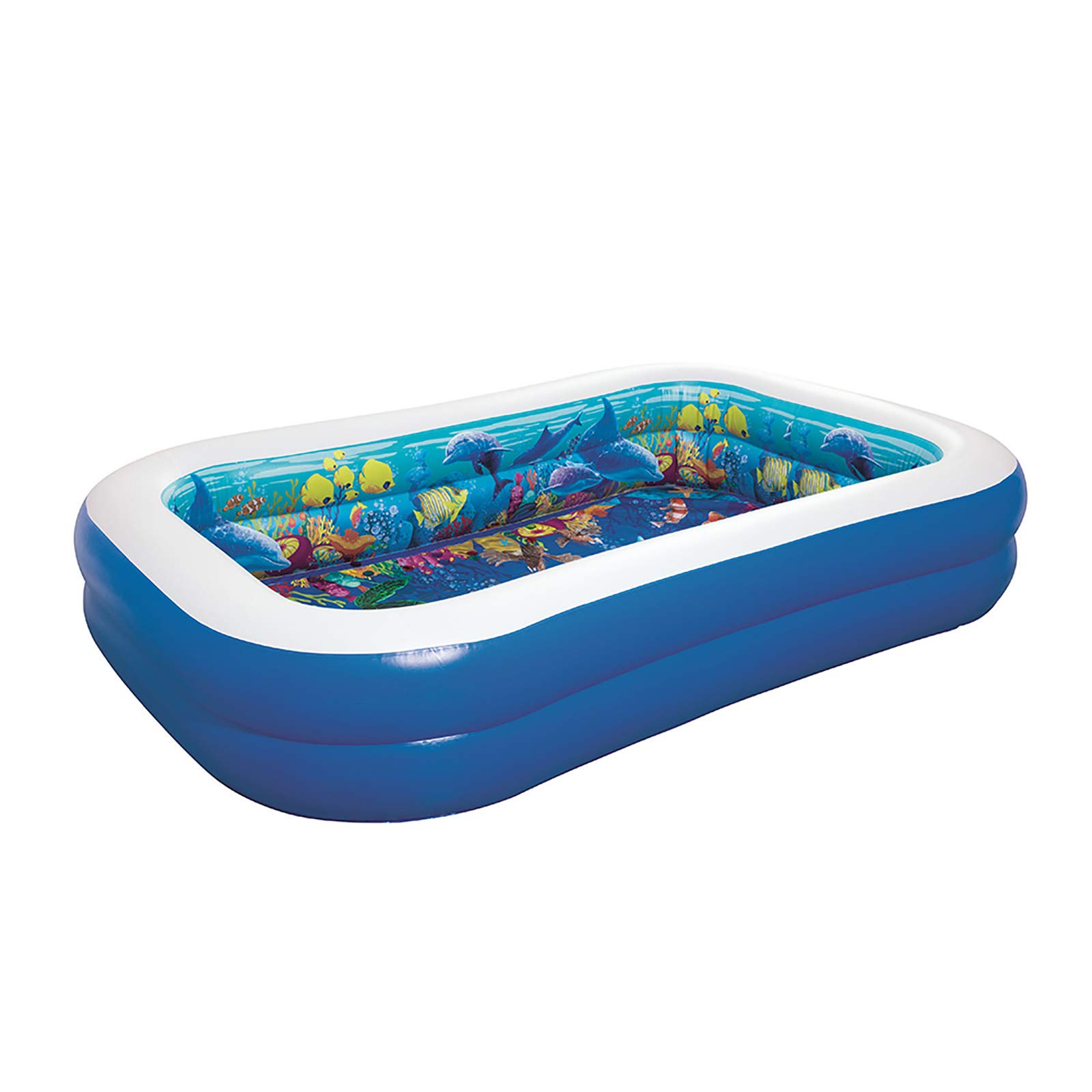 Bestway 54177 - Piscina Hinchable Infantil 2 Gafas 3D y Tesoro Undersea Adventure 262x175x51 cm