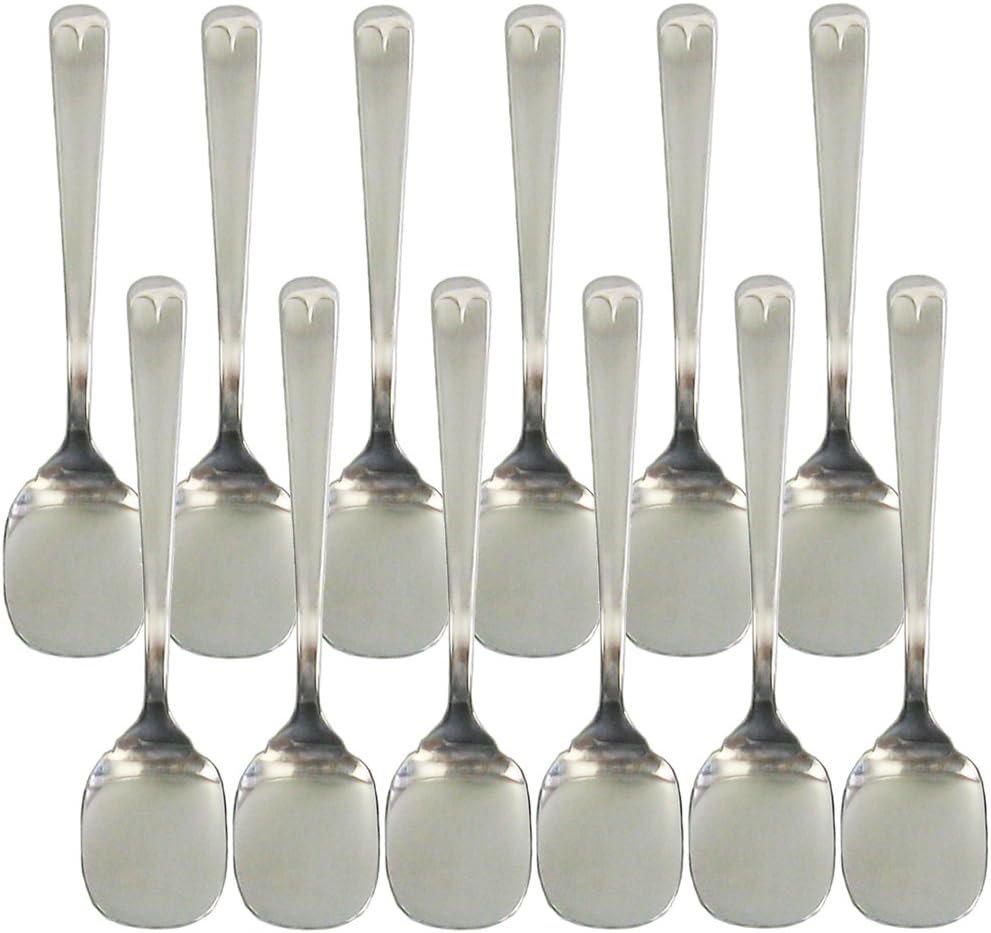 Nagao Old English Sugar Ladle, Set of 12, Made in Japan