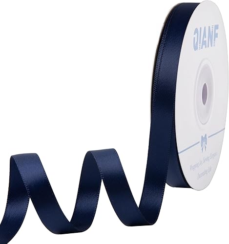 Miniatura 43 de Cinta de satén de doble cara de 3/8 pulgadas rosa para envolver regalos, hacer lazos para el pelo, adorno de silla, cinta para el Día de San