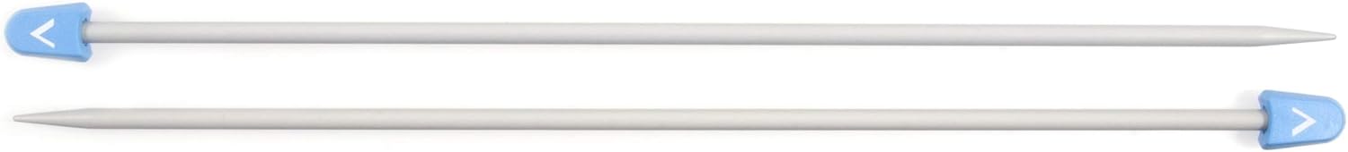 MILWARD 2221309 Single Point Knitting Needles, 30cm, Silver Grey, 3,75 mm, 3.75 mm - Image 3