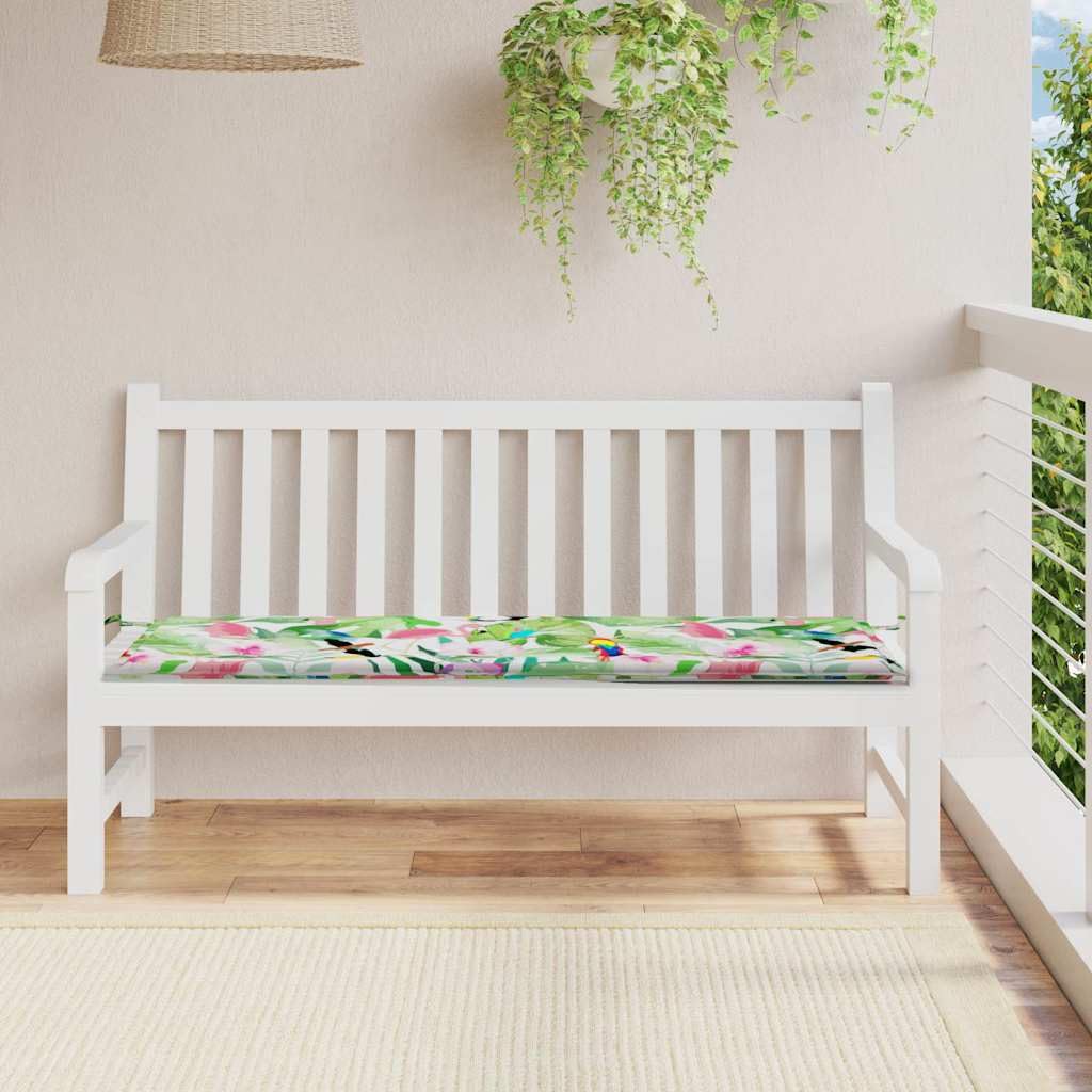 Coussin de banc de jardin en tissu Oxford multicolore pour réveiller la décoration extérieure