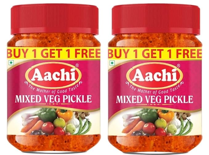 Mixed Vegetable Pickle, 200g (One Plus One Offer)