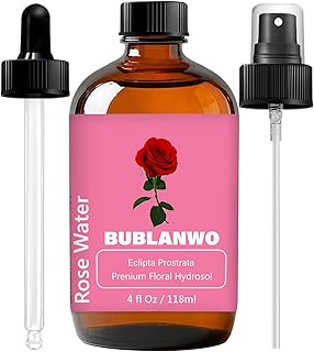 Spray de tóner orgánico de agua de rosas para...