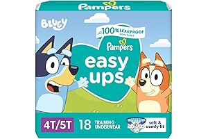Pampers Easy Ups Bluey Potty Training Underwear 4T