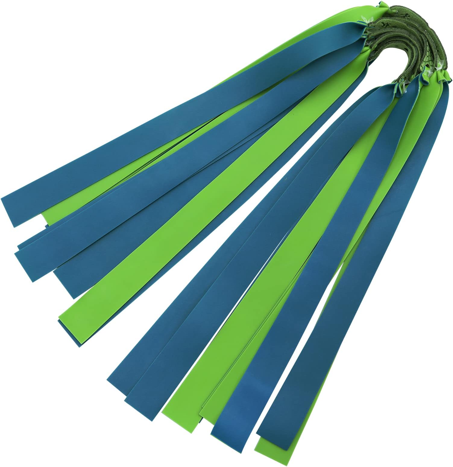 Obert 5pcs Powerful Pro Slingshot Rubber Bands Flat Replacement 0.8mm Thickness Hunting Catapult Elastic Bungee