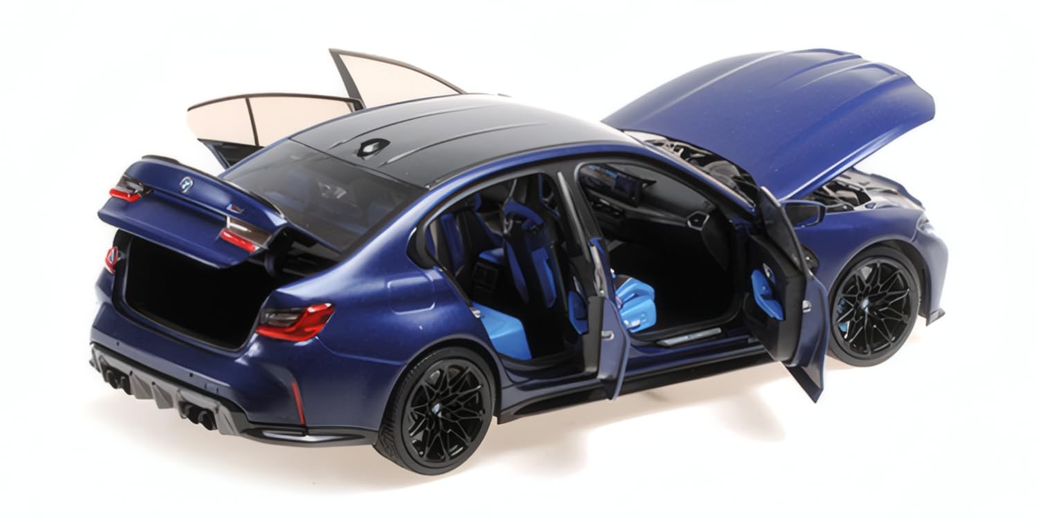 Minichamps 110020220 - M3 Matt Blue Metallic 2024 - maßstab 1/18 - Modellauto