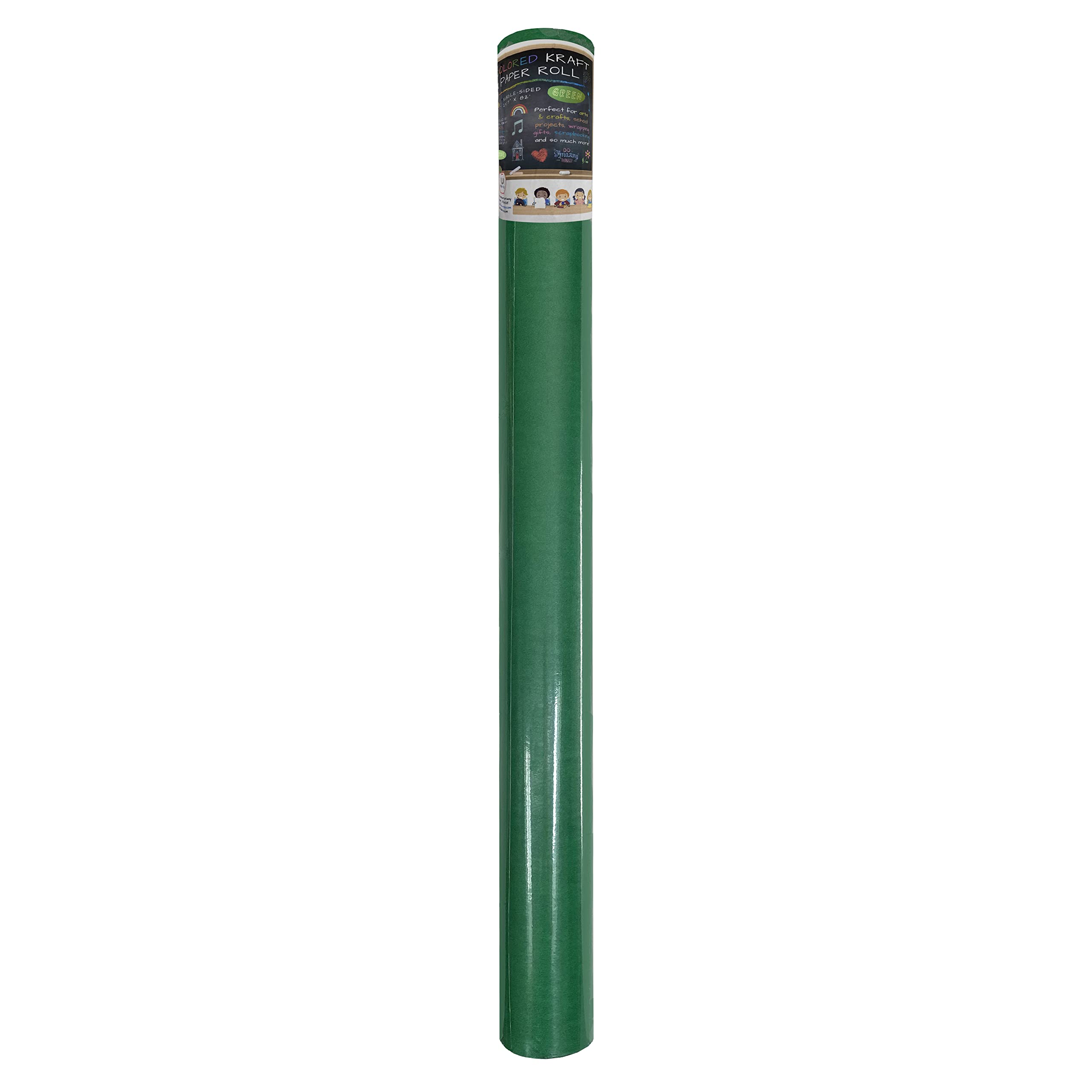 Papier kraft vert anti-déchirure en rouleau pour expéditions et DIY réussis