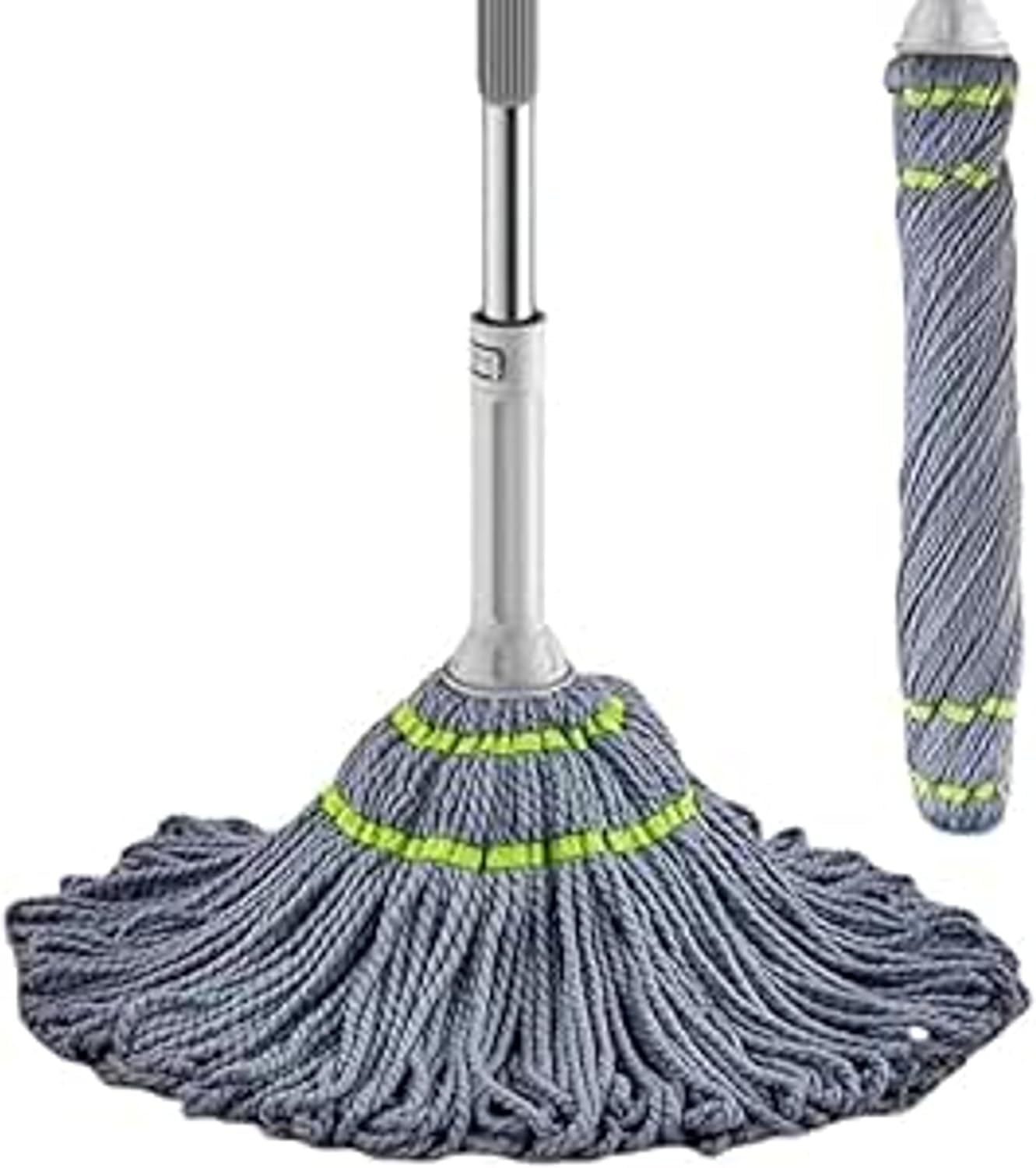 Kresal Self-Wringing Twist Mops for Floor Cleaning, Microfiber Floor mop with 57 " Long Handle, Easy Wringing Mop for Hardwood Commercial Household Clean (B0DGXXYL3Y) Amazon Price History, Amazon Price Tracker