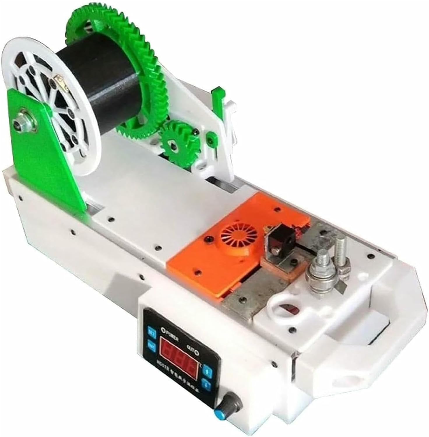 Desktop Filament Maker Machine, 3D Printer Extruder, Plastic Bottles Filament Pultruded, Recycled Pet Bottle Recycling for Families, DIY Makers, Small Studios C