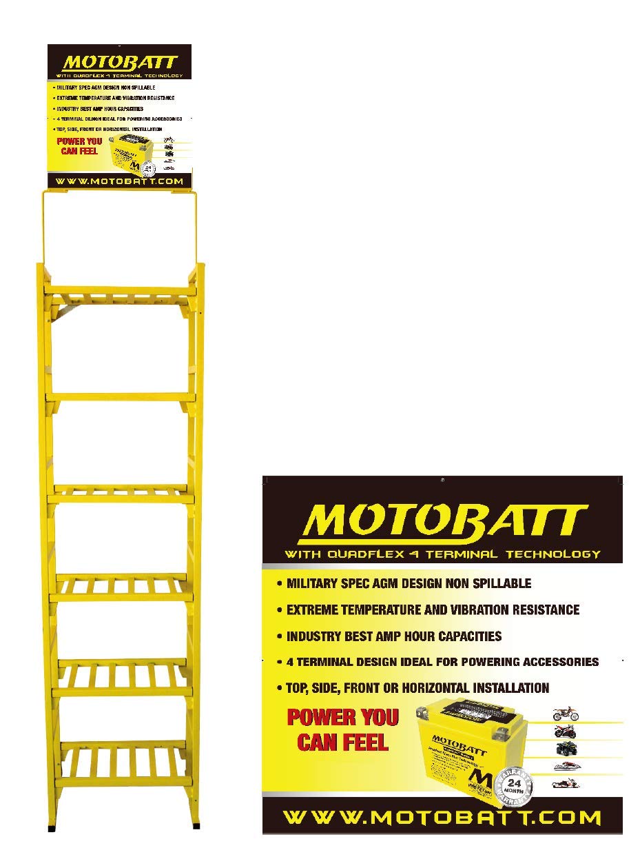 MB-RACK Motobatt Display Stand