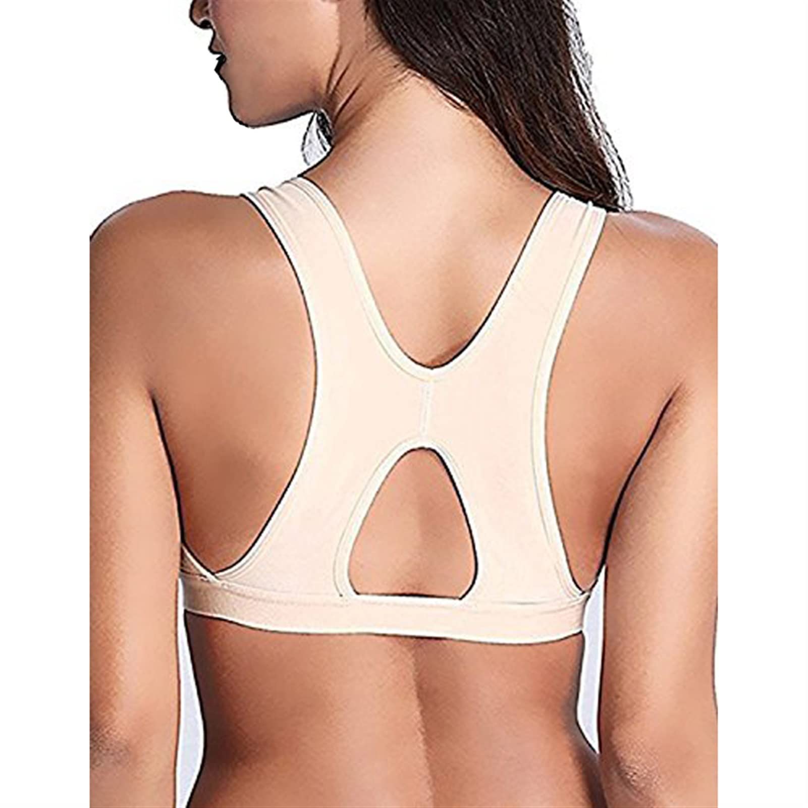 TTDGYYXW Sujetadores postoperatorios para cuerpos de Talla Grande, Gancho de Cierre Frontal, Copa posquirúrgica, Tops Abiertos completos, Sujetador para Mujeres
