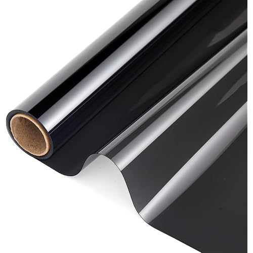 ARANA 3% VLT 20" × 25FT Ceramic Car Window Tint Film, Heat Resistant & 99% UV Blocking Privacy Protection