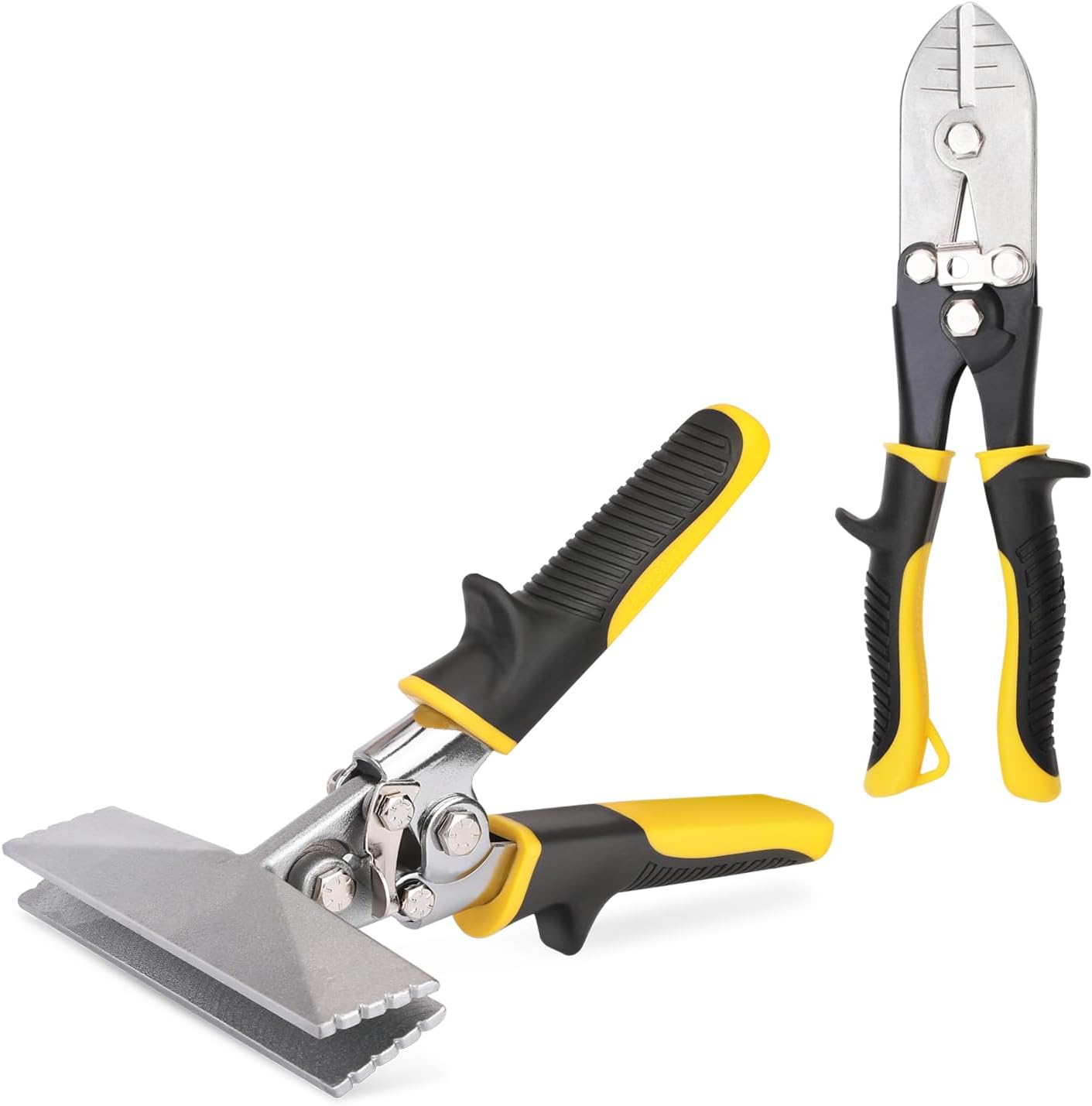 HURRICANE 6 Inch Sheet Metal Hand Seamer with 5 Blade Sheet Metal Crimper