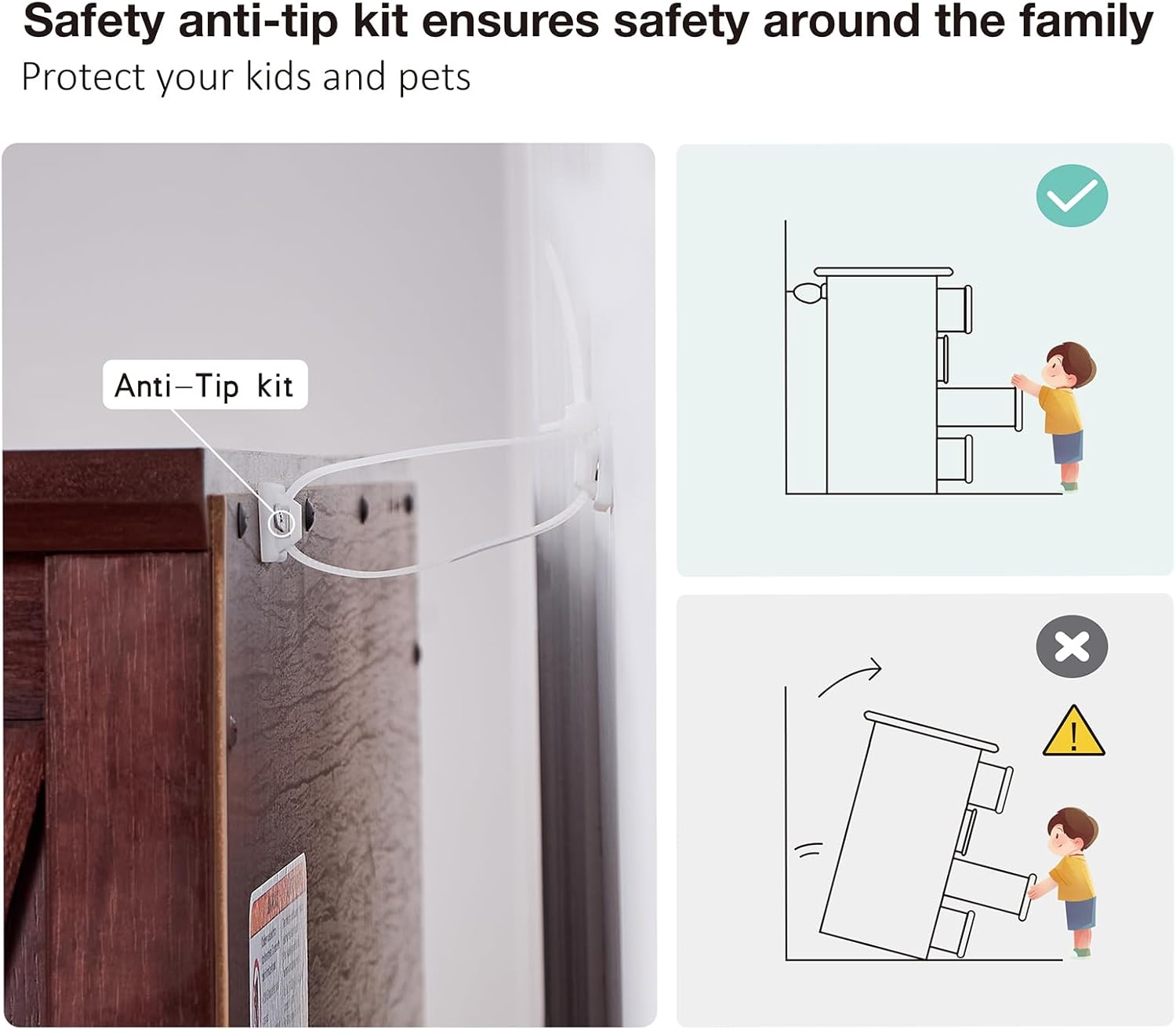 NONGSHIM Farmhouse 6 Drawer Dresser, Dressers Chest of Drawer for Bedroom Organizer Storage, 48" Tall Dresser, Wood Dressers Storage Cabinet for Living Room, Entryway, Hallway, Kids Room, Cherry Red