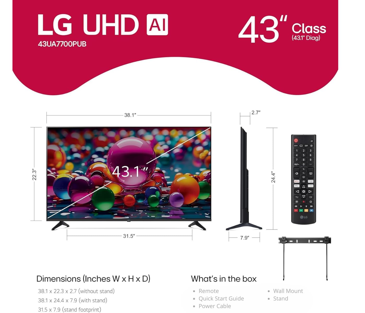 Amazon.com: LG 43